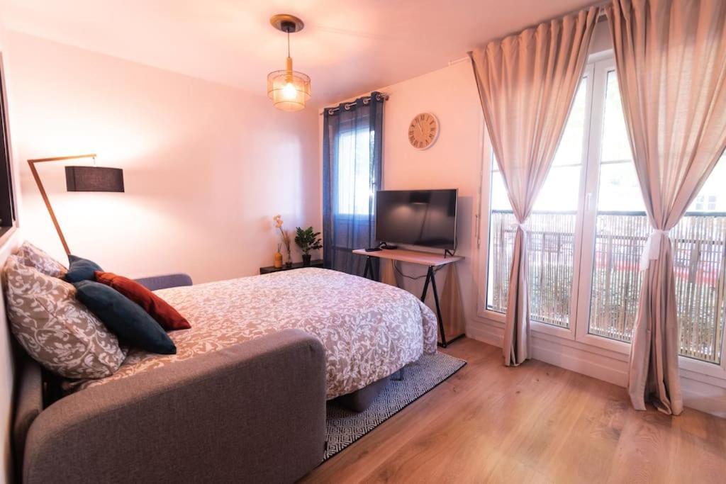 Le Cocon-T2-40M2-Centre Ville 10Min Disney Bussy-Saint-Georges Exterior foto