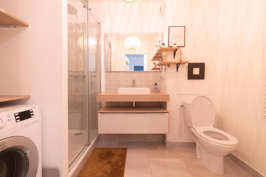 Le Cocon-T2-40M2-Centre Ville 10Min Disney Bussy-Saint-Georges Exterior foto